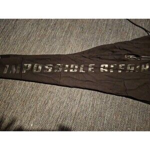 Zara Men's Jogging Pants Black "Impossible Affairs"Sz XL